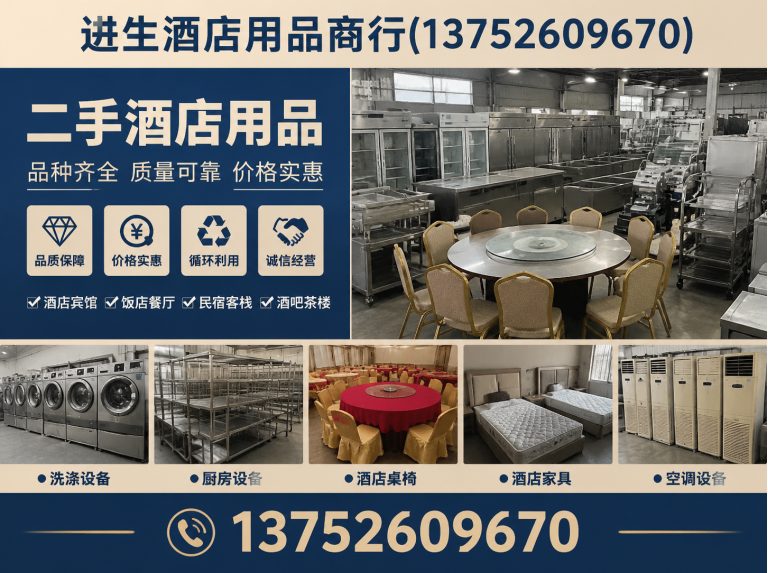 河东区二手酒店用品展示图